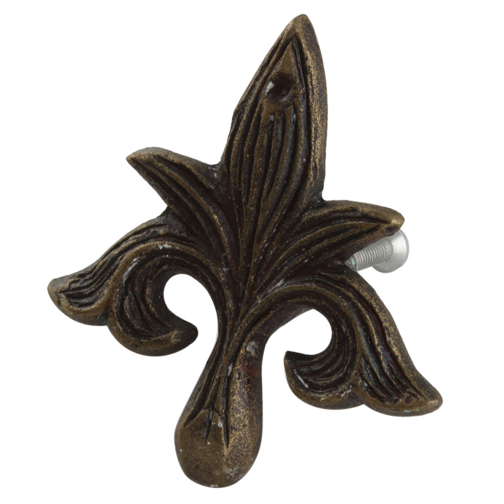 Antique Iron Dresser Knob